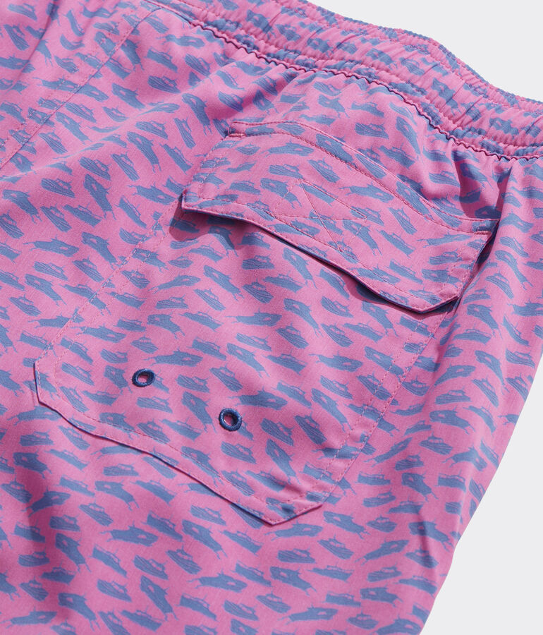 7 Inch Printed Chappy Trunks