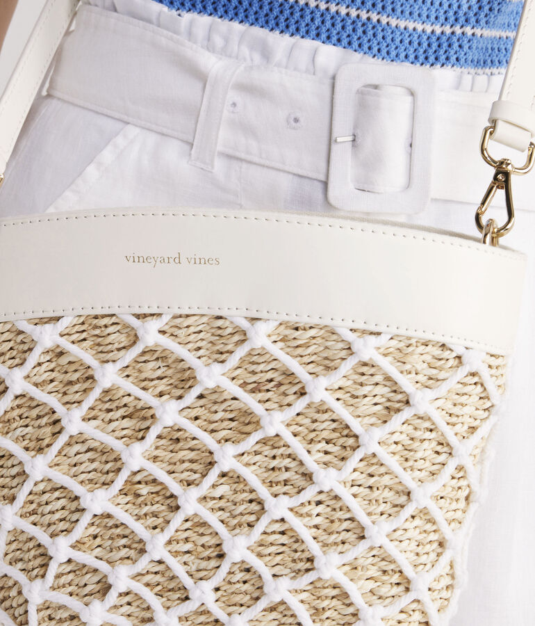 Rope Net Basket Crossbody