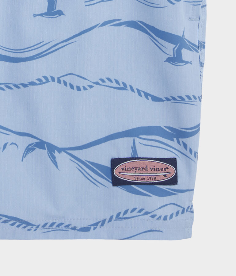 7 Inch Printed Chappy Trunks