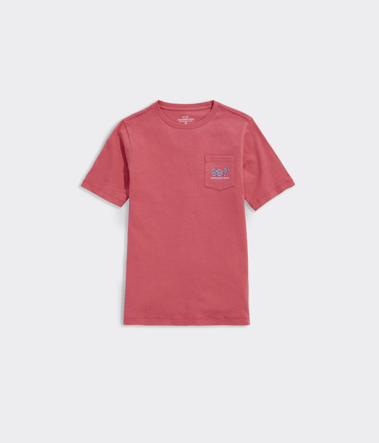 Boys' Harbour Fish Whale Short-Sleeve Pocket Tee