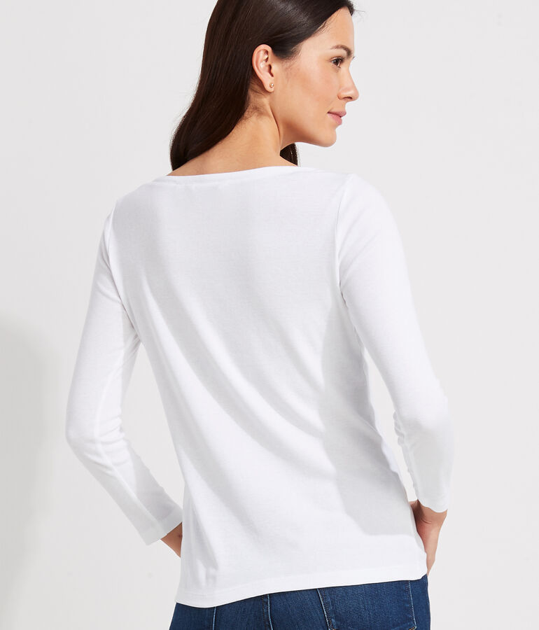 Boatneck Simple Tee