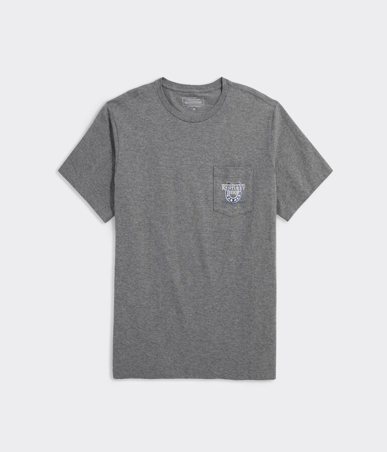 Kentucky Derby Out Of The Gate Short-Sleeve Pocket Tee