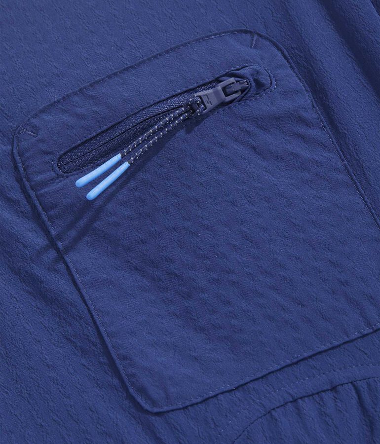 Harbor Seersucker Packable Anorak