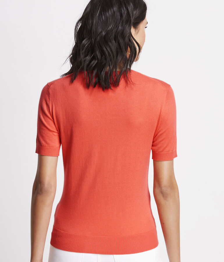 Luxe Short-Sleeve Sweater