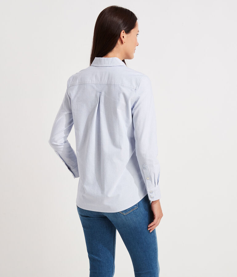 Oxford Striped Chilmark Relaxed Button-Down Shirt