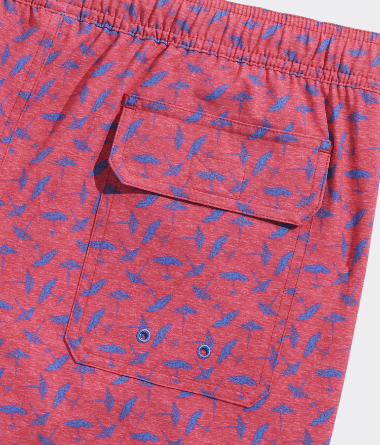 7 Inch Printed Chappy Trunks