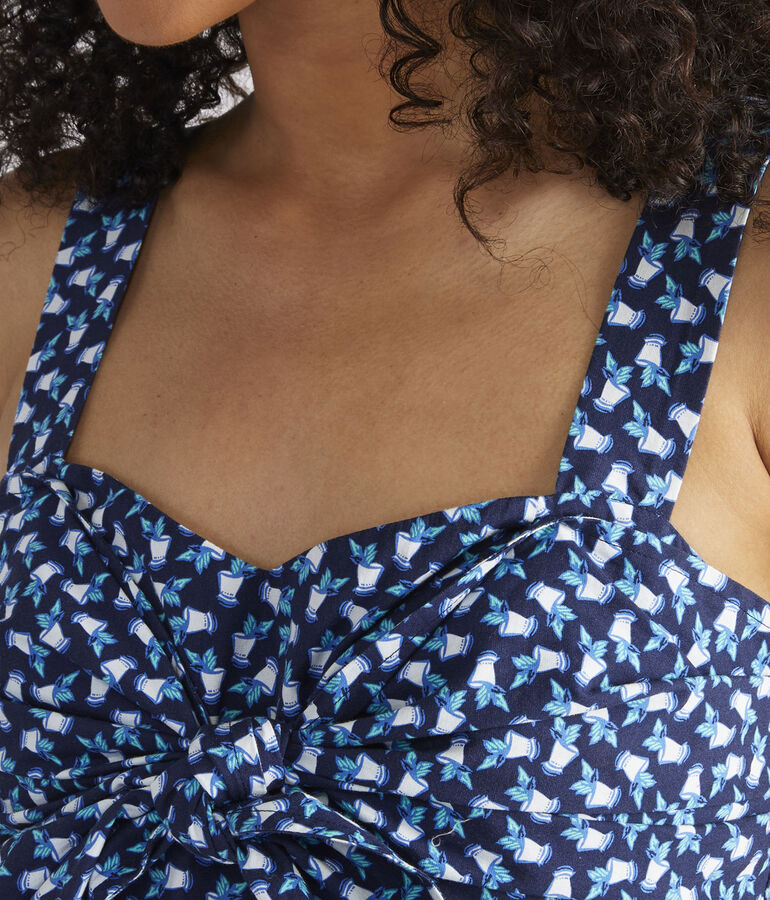 Kentucky Derby Tie-Top Dress