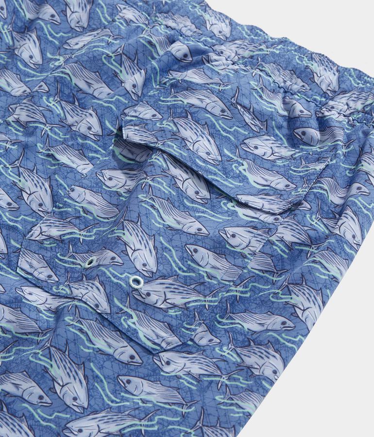 7 Inch Printed Chappy Trunks