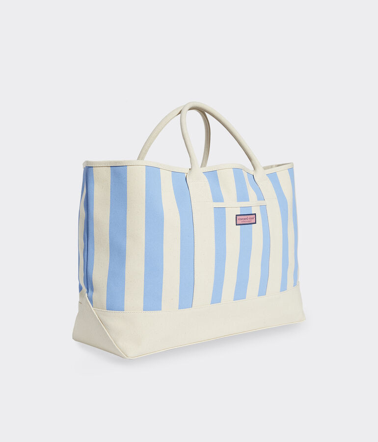 Cabana Stripe Oversized Tote