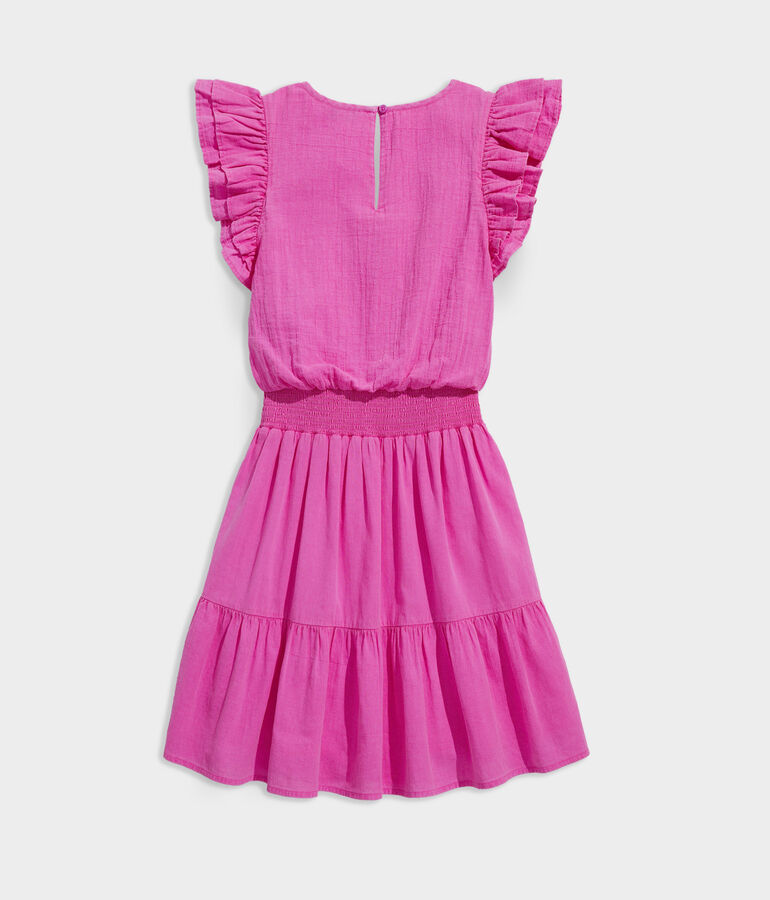 Girls' Smocked Waist Dress