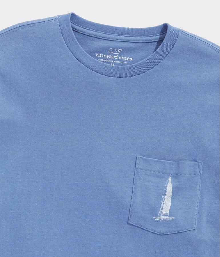 Sailing The Vineyard Short-Sleeve Pocket Tee