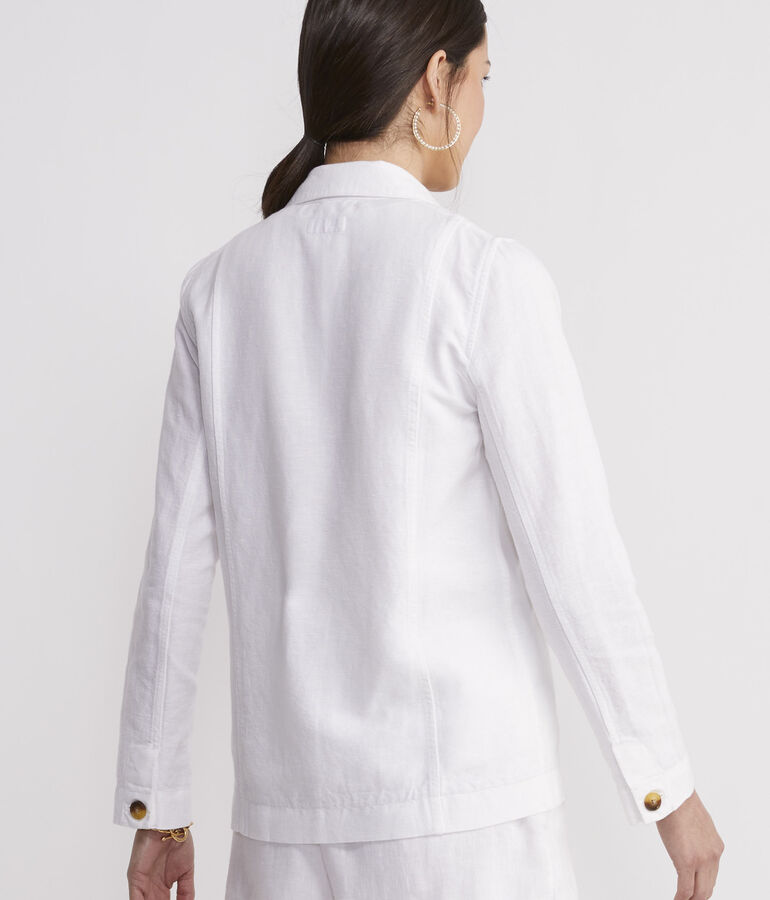 Lightweight Linen Blazer