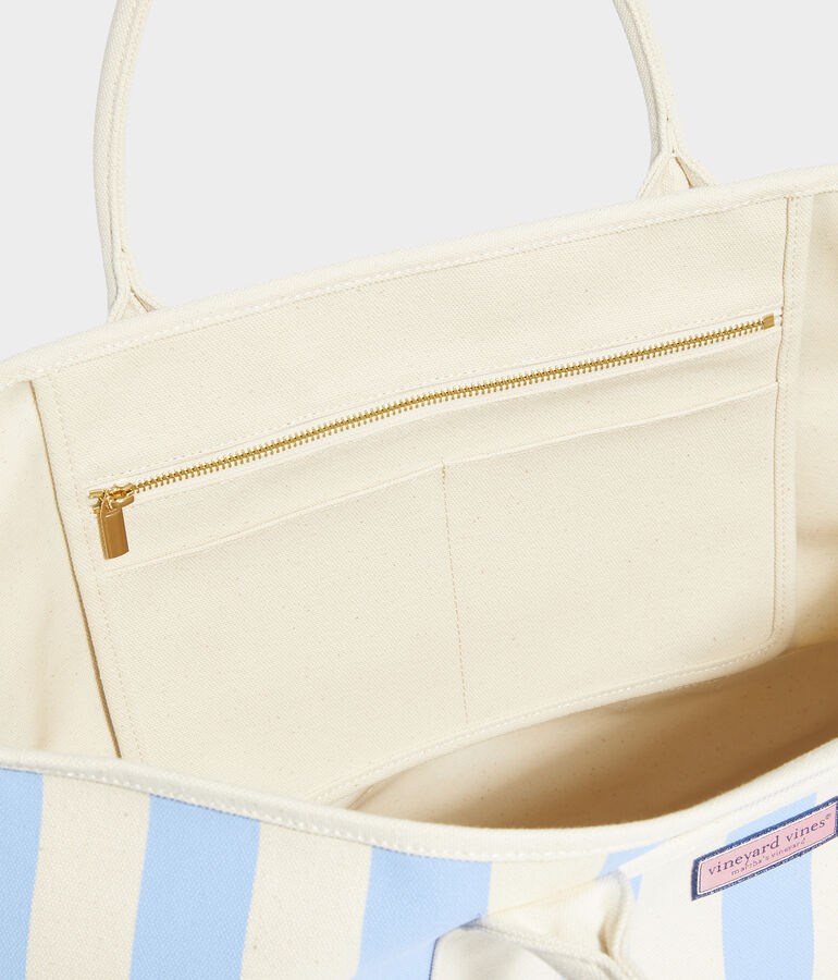 Cabana Stripe Oversized Tote