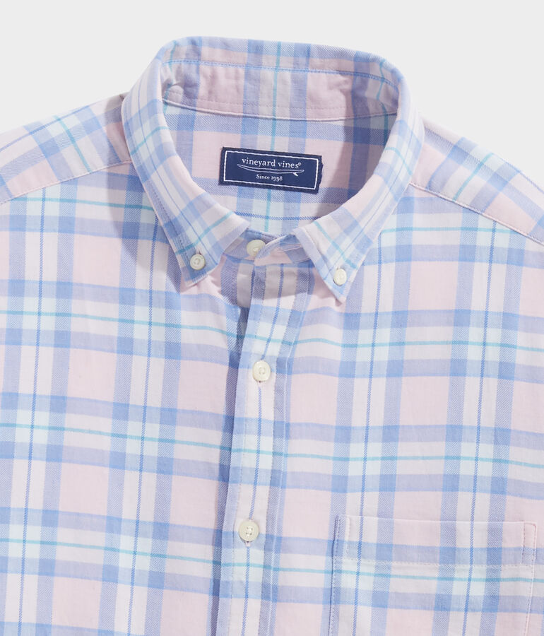 Island Twill Plaid Shirt