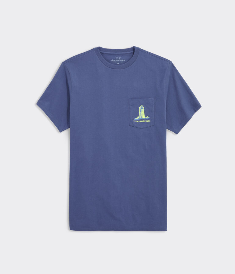 Edgartown Harbor Light Short-Sleeve Pocket Tee