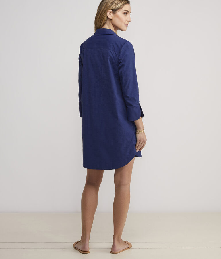 Harbor Seersucker Lucaya Dress