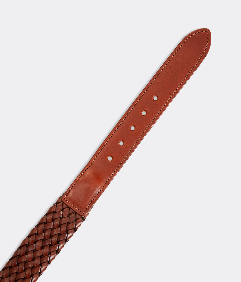 Braided Leather Belt