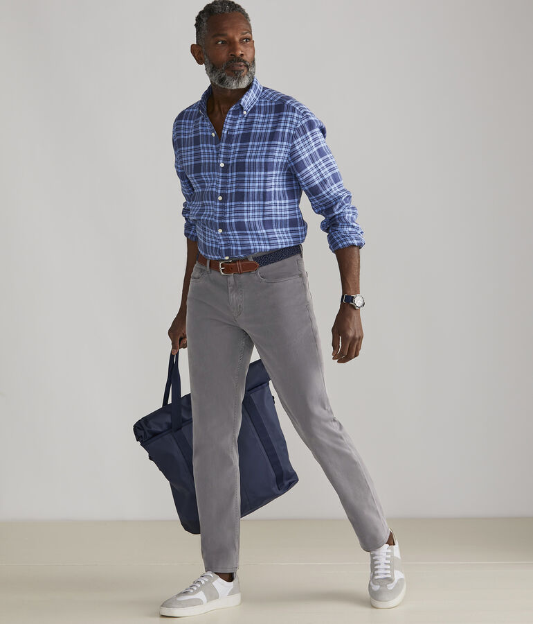 Broken Twill 5-Pocket Pants