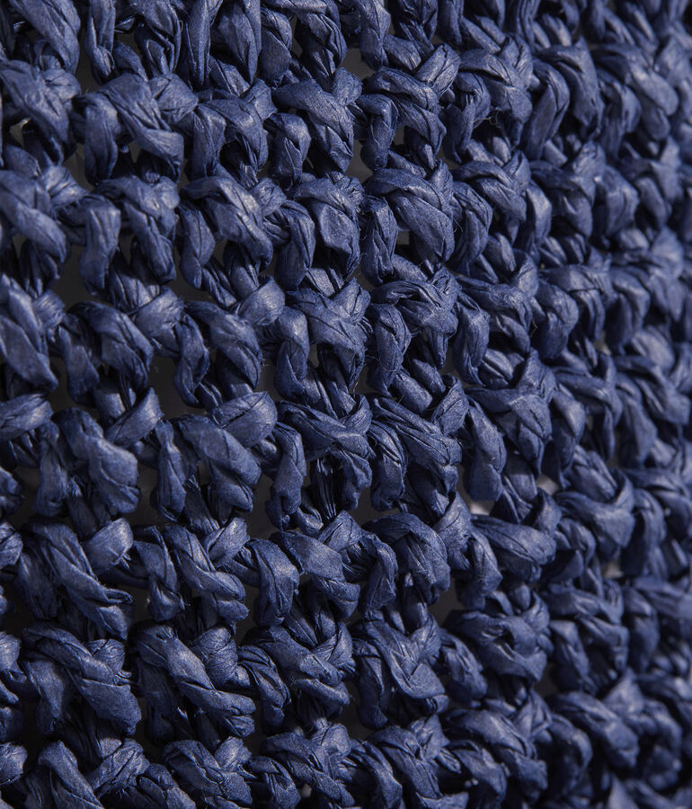 Crochet Raffia Bucket Hat