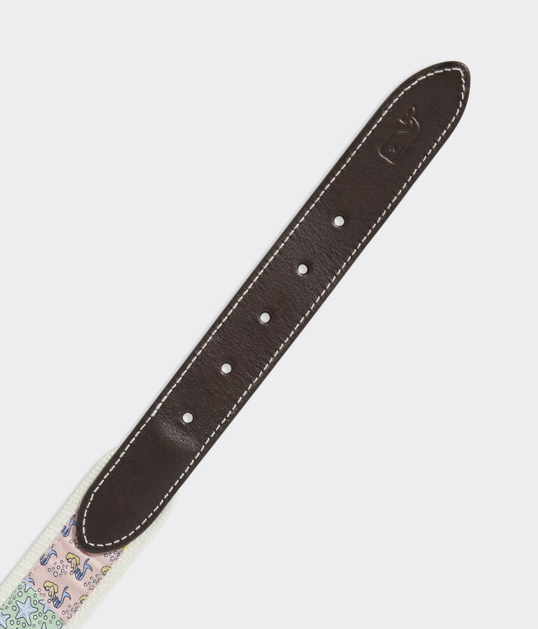 Boys' Patchwork Canvas Club Belt