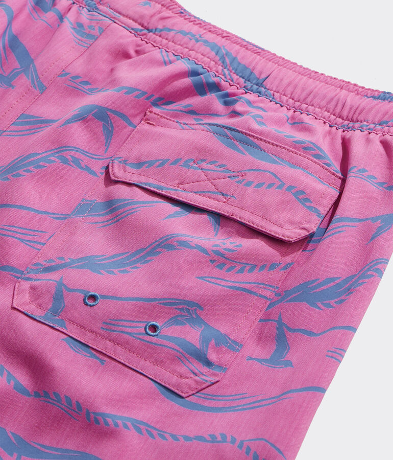 7 Inch Printed Chappy Trunks