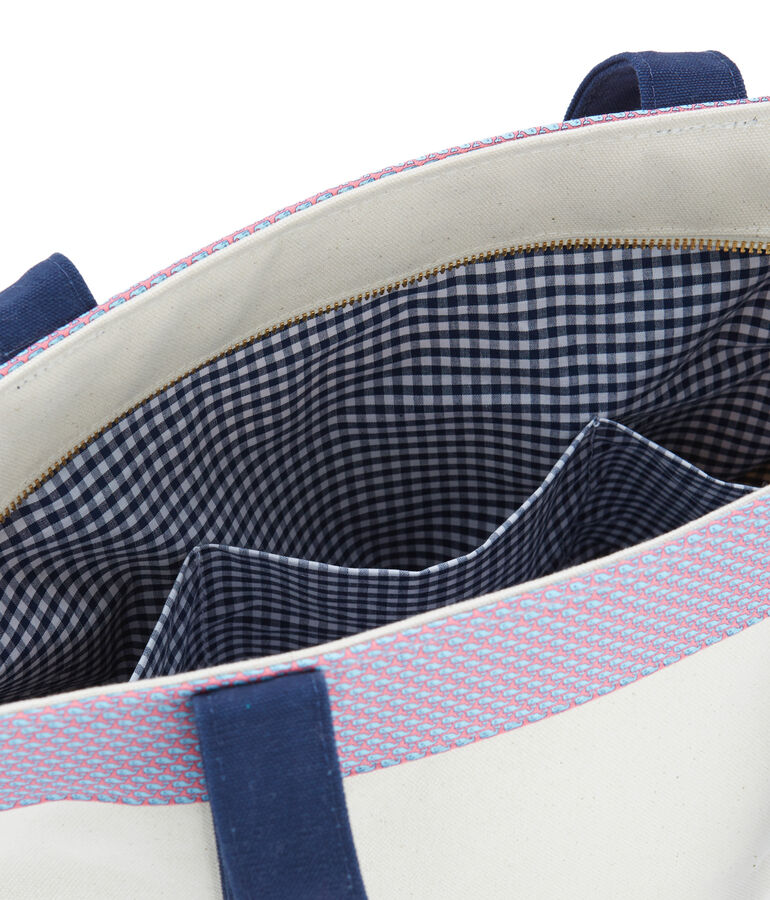Vineyard Whale Classic Mini Tote