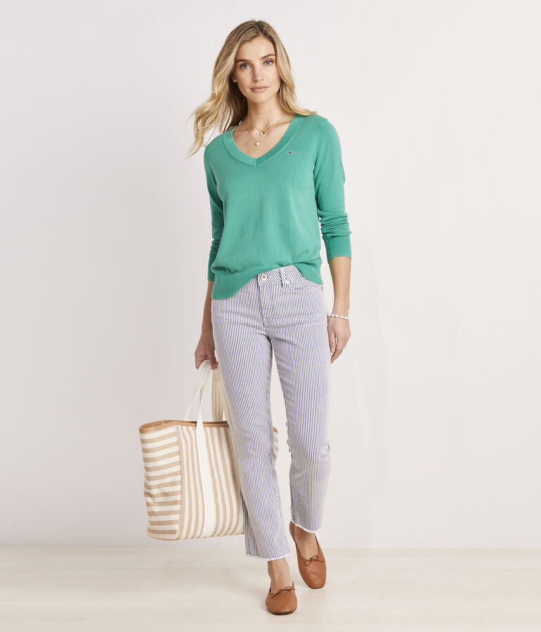 Kick Flare Railroad Stripe Jamie Jeans