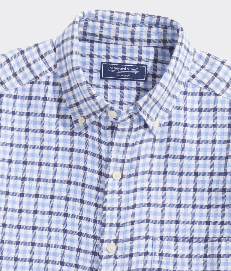 Island Twill Gingham Shirt