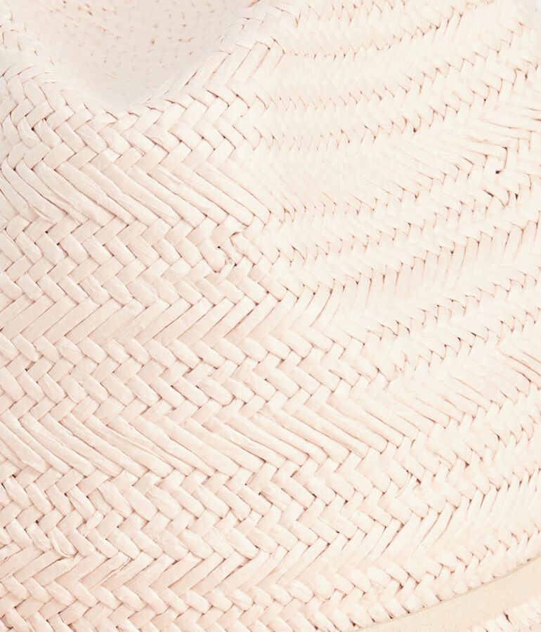 Woven Straw Fedora