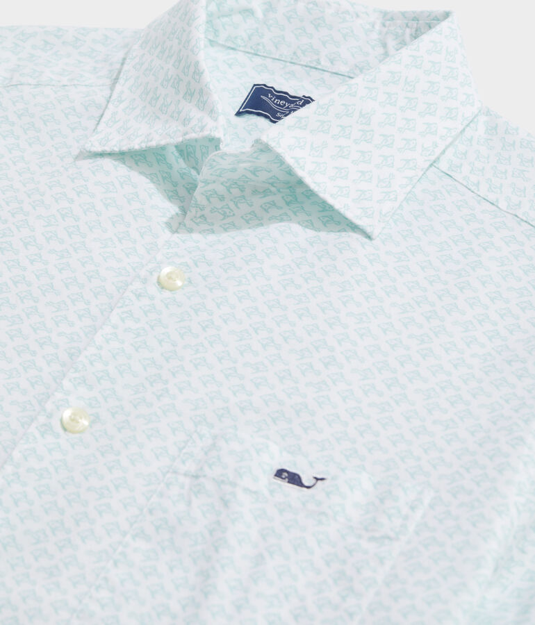 Oak Bluff Fish Short Sleeve Shirt