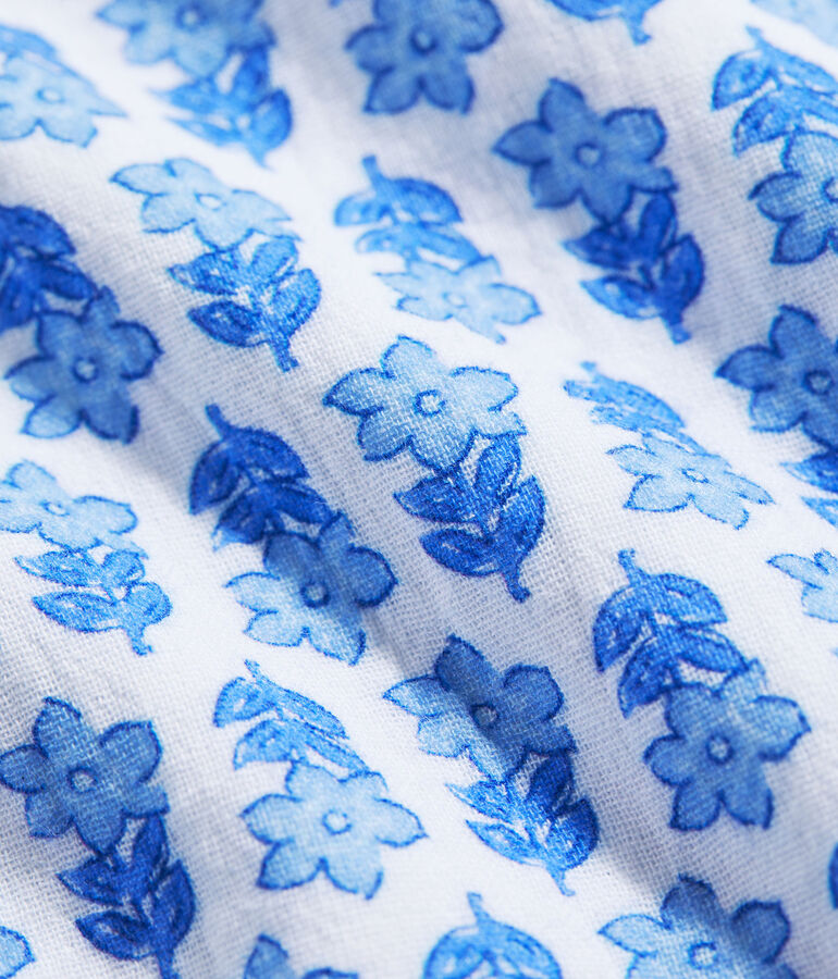 Girls' Printed Seastitch Double Gauze Dress