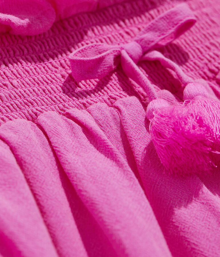 Girls' Smocked Waist Dress