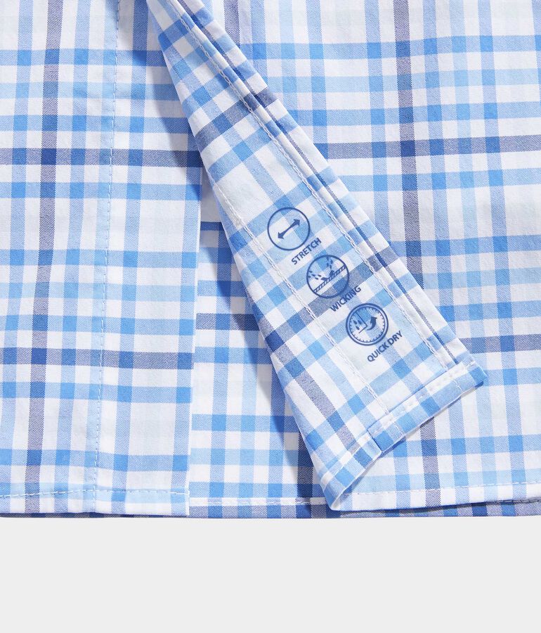 On-The-Go Lightweight Check Shirt