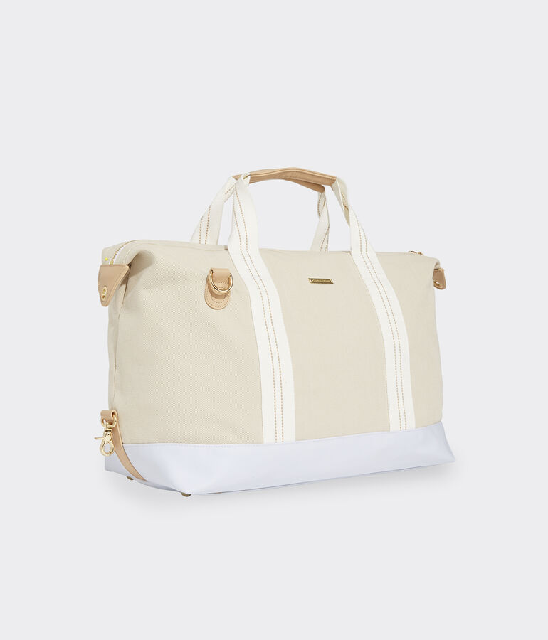 Textured Canvas Weekender