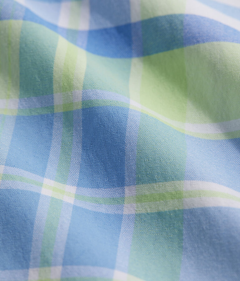 On-The-Go Lightweight Plaid Shirt