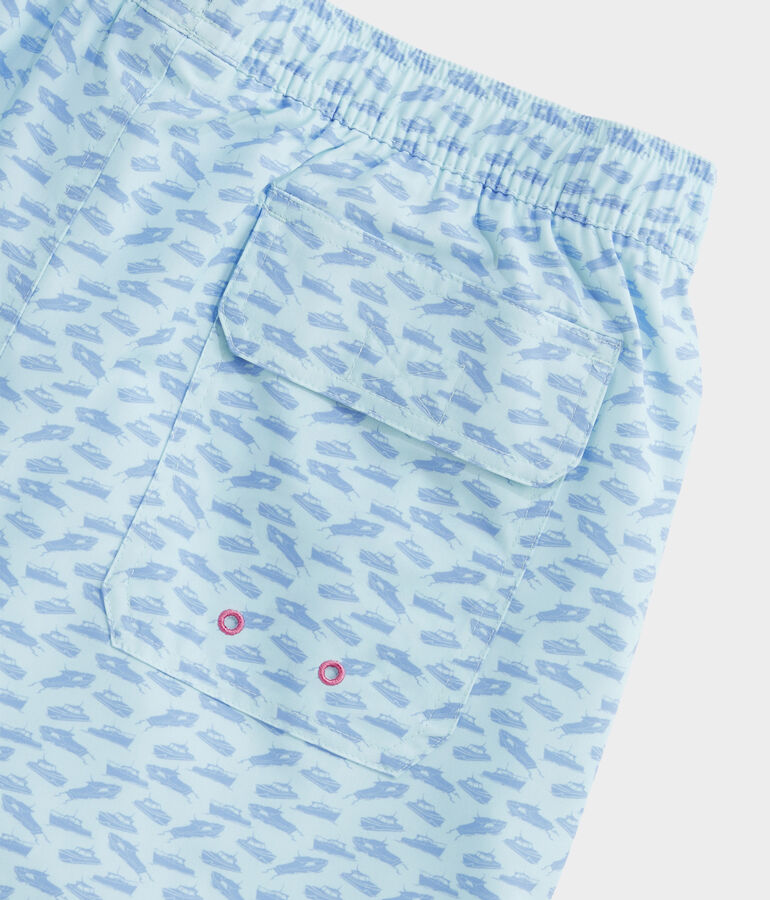 7 Inch Printed Chappy Trunks