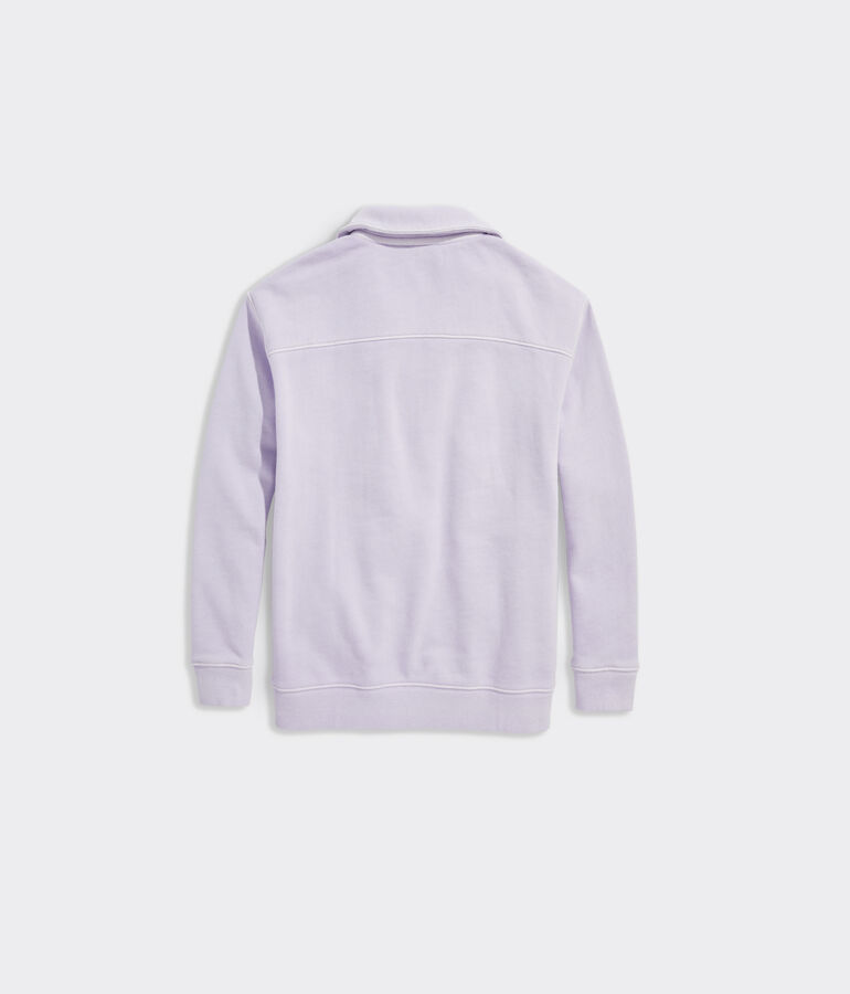 Girls' Popover Polo Sweatshirt