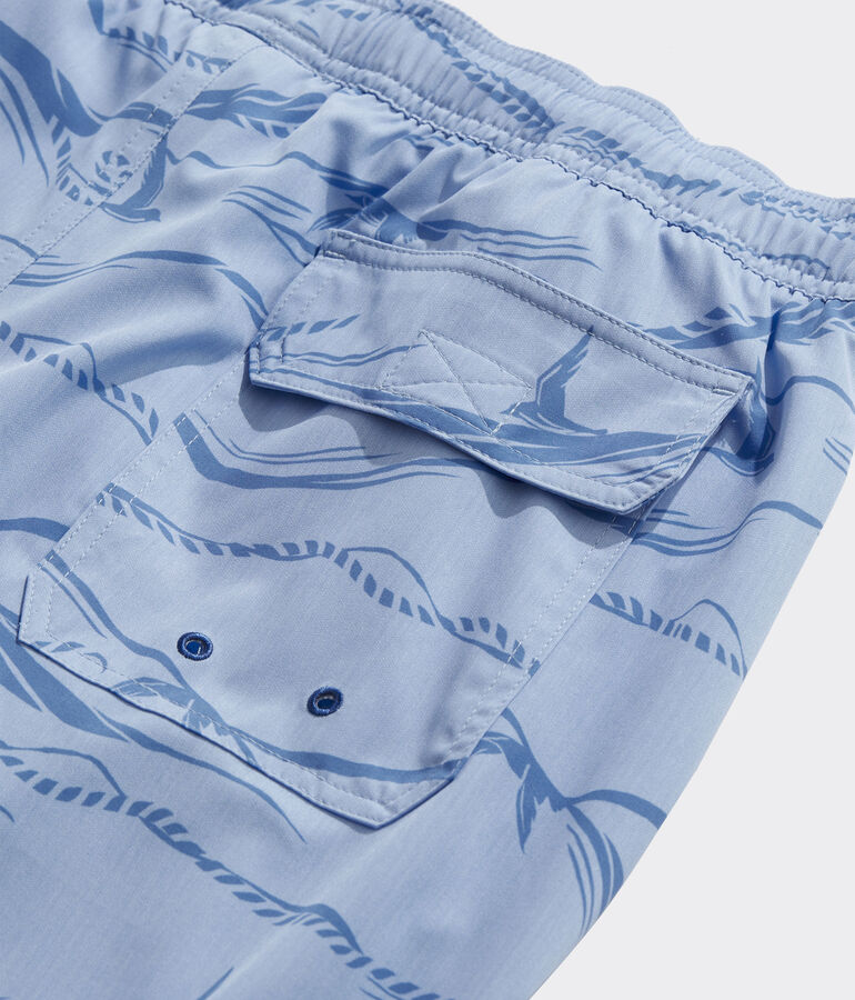 7 Inch Printed Chappy Trunks