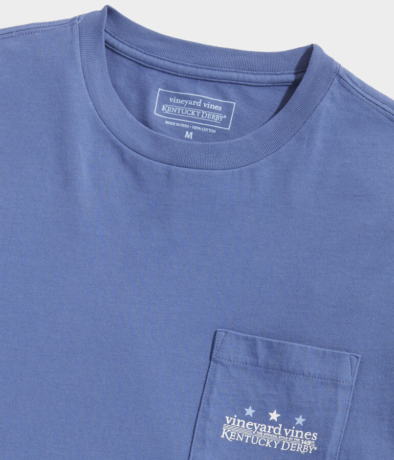 Kentucky Derby Close Call Long-Sleeve Pocket Tee