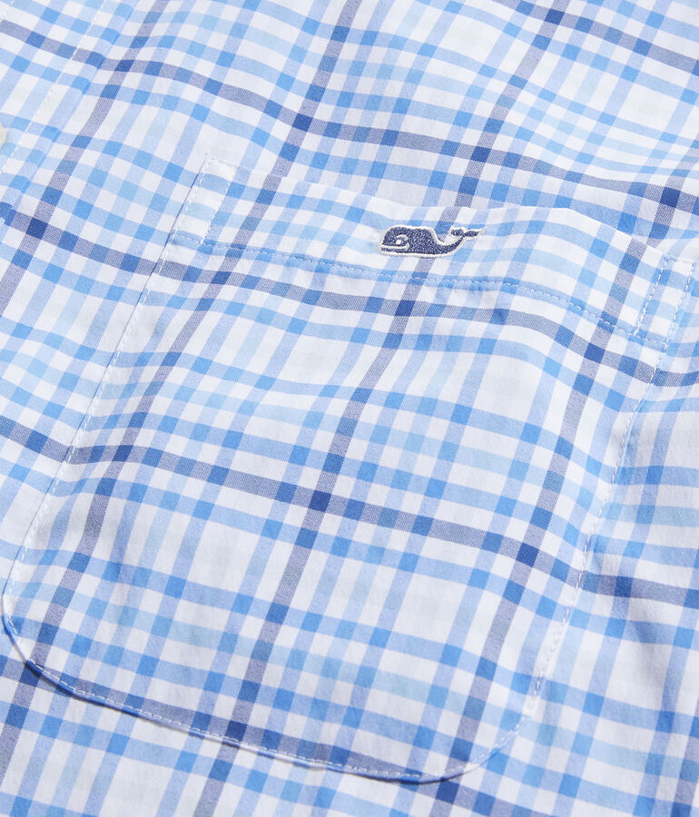 On-The-Go Lightweight Check Shirt