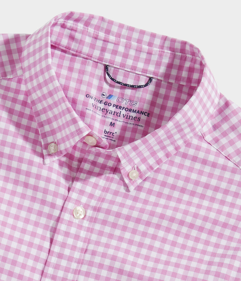 On-The-Go brrr Gingham Shirt