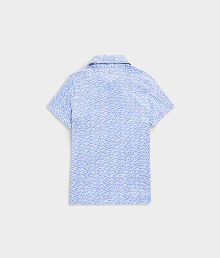 Boys' Printed Sankaty Polo