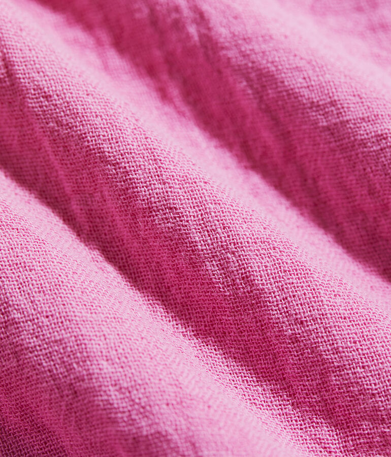 Girls' Tiered Seastitch Double Gauze Dress