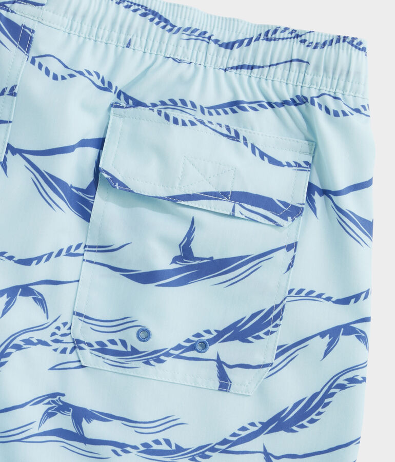 7 Inch Printed Chappy Trunks