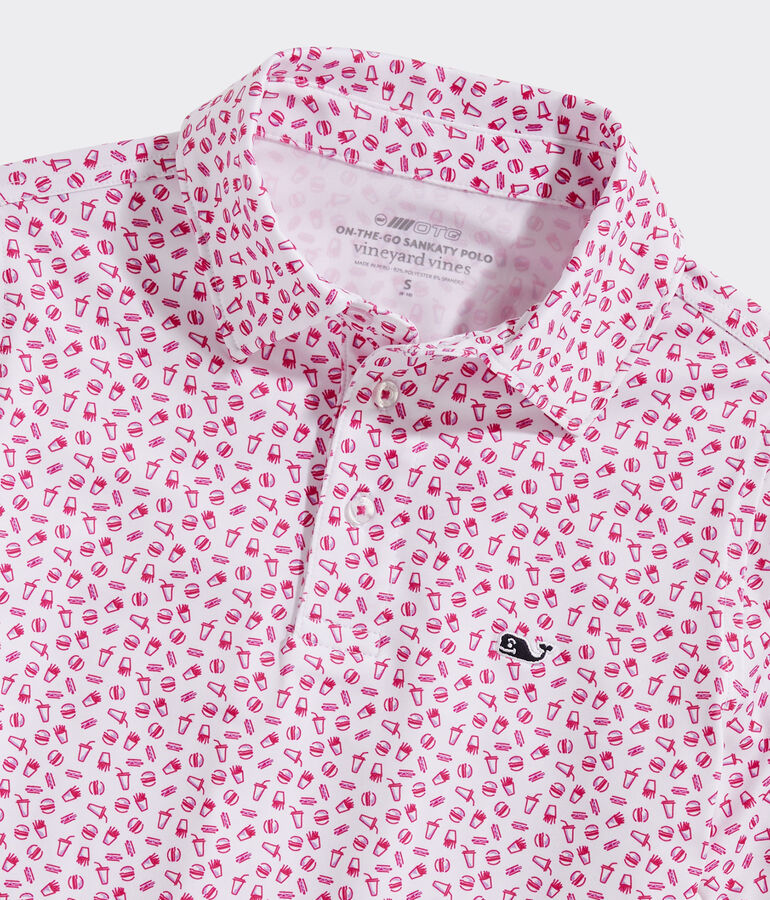 Boys' Printed Sankaty Polo