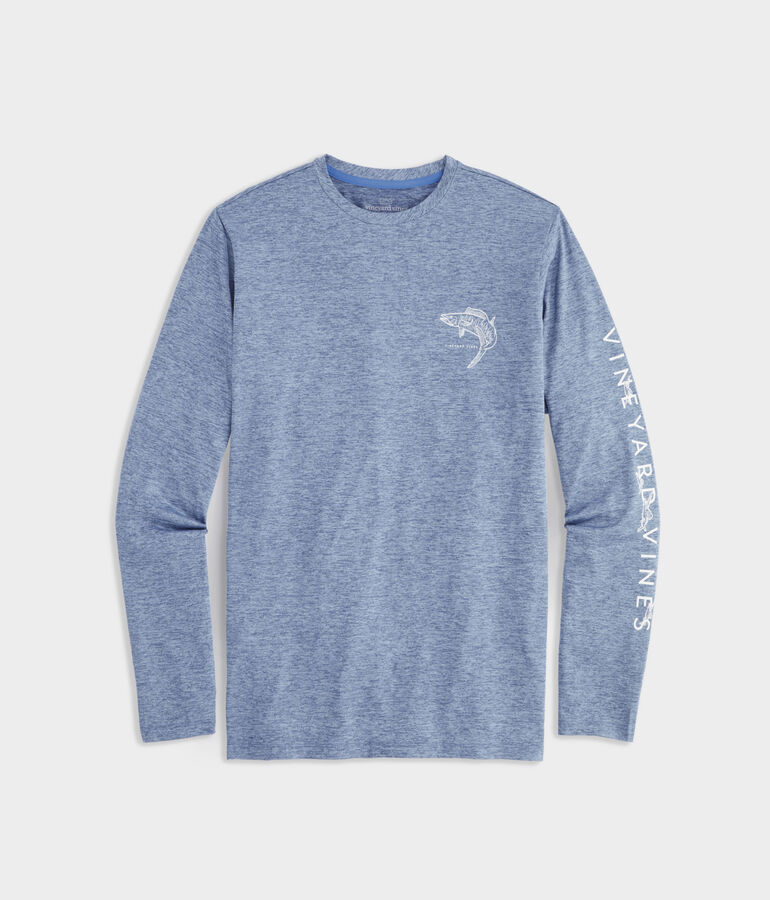 Grand Slam Long-Sleeve Harbor Performance Tee