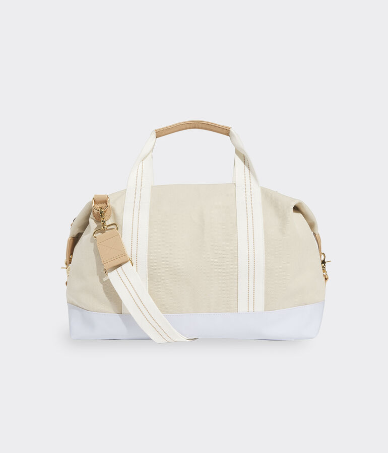 Textured Canvas Weekender