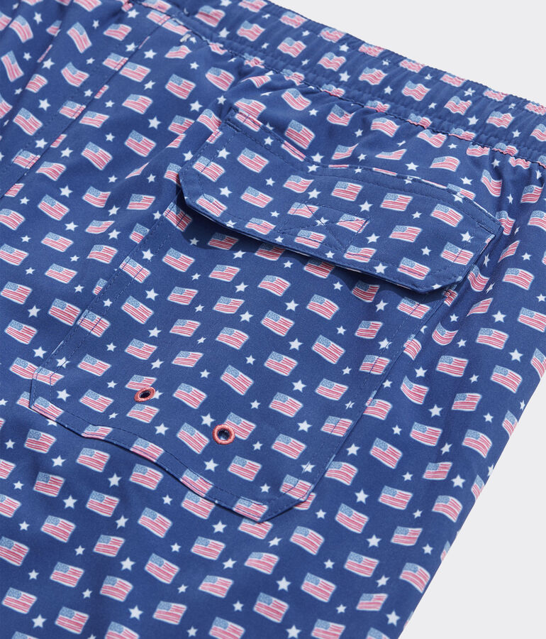 7 Inch Printed Chappy Trunks