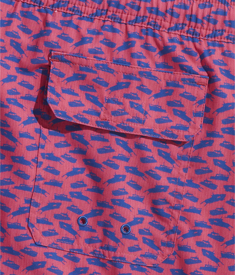 7 Inch Printed Chappy Trunks