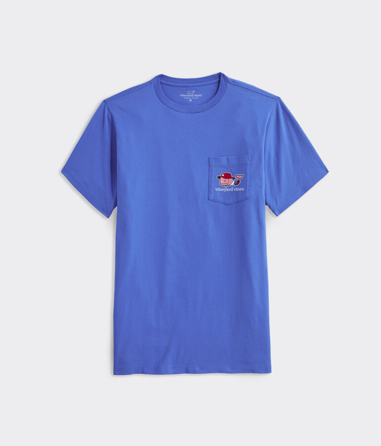Lifeguard Whale Short-Sleeve Pocket Tee
